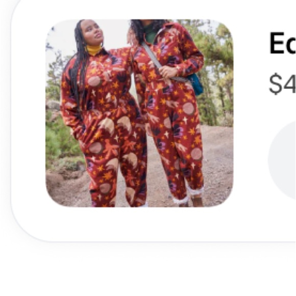 Lucy & Yak Red and Orange Jumpsuits